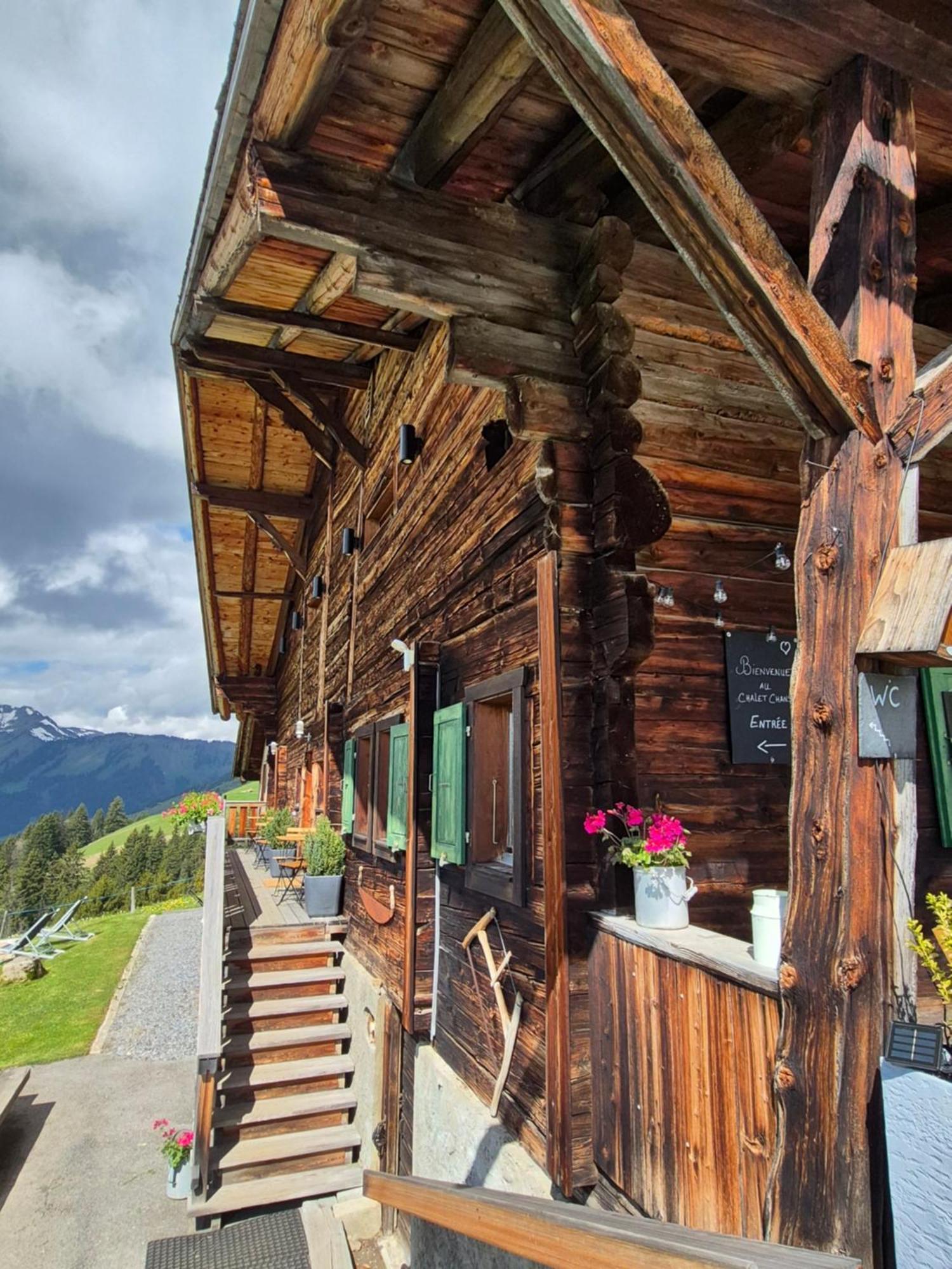 Chalet Chanso Morgins Exterior photo